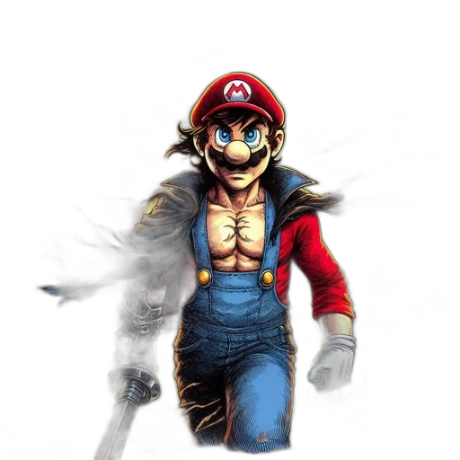 mask, hat, weapon, face transparent PNG cut-out