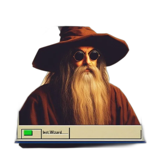 hat, staff, mask, sword transparent PNG cut-out