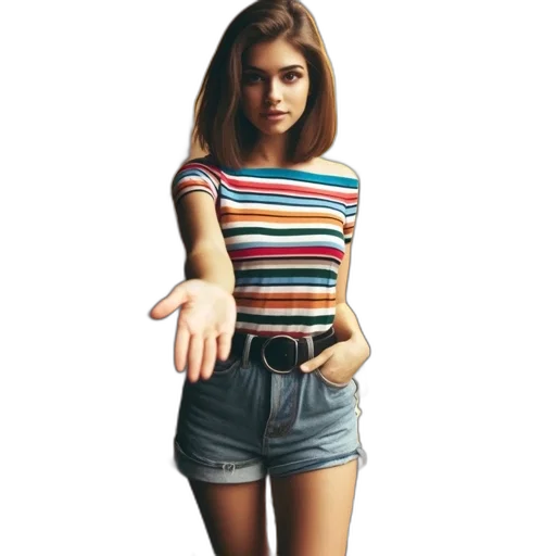 dress, jacket, hair, face transparent PNG cut-out