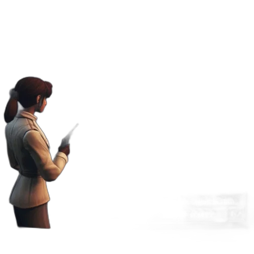 staff, robot, jacket, concept art transparent PNG cut-out