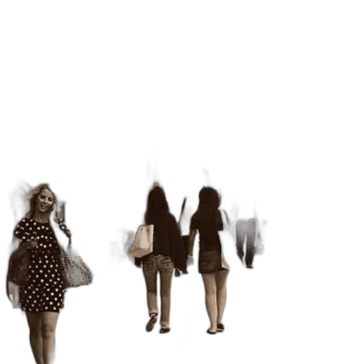 dress, umbrella, staff, jacket transparent PNG cut-out