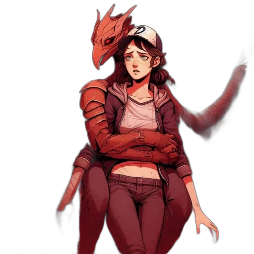 dragon, creature, staff, concept art transparent PNG cut-out