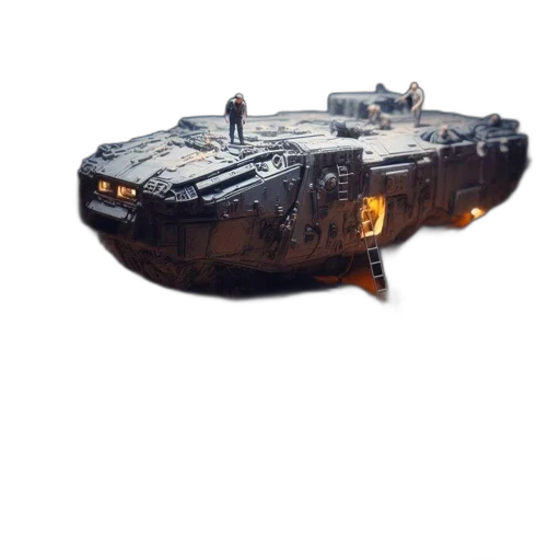 weapon, robot, car, crown transparent PNG cut-out