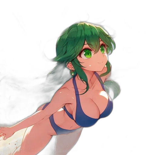 dragon, dress, weapon, anime transparent PNG cut-out