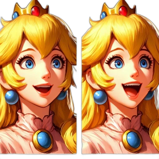 crown, face, dress, concept art transparent PNG cut-out