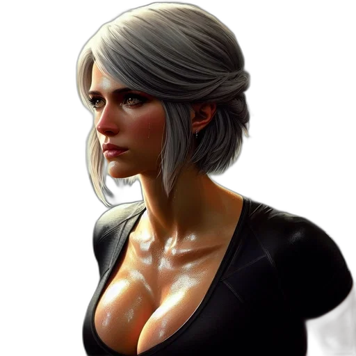 face, dress, fantasy art, concept art transparent PNG cut-out