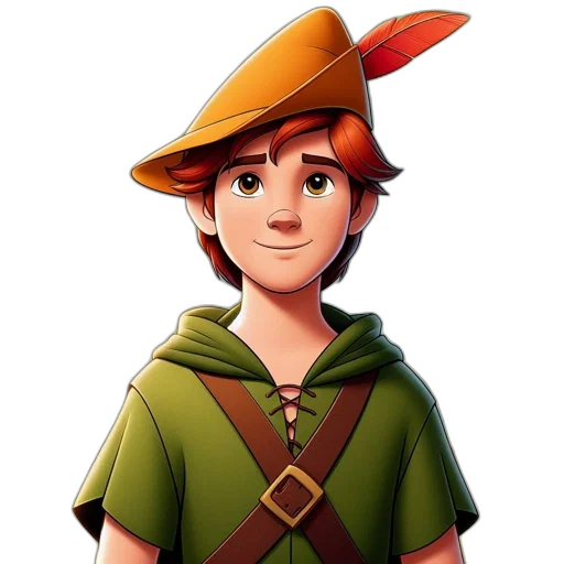hat, face, staff, fantasy art transparent PNG cut-out
