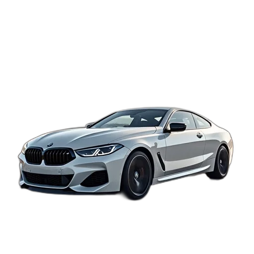 car, 3d render, photorealistic, white transparent PNG cut-out