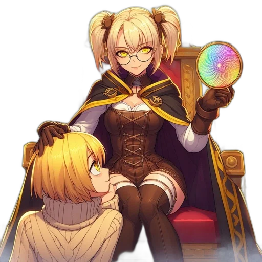 staff, weapon, sword, crown transparent PNG cut-out