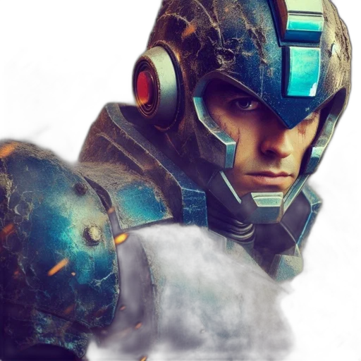 robot, face, mask, concept art transparent PNG cut-out