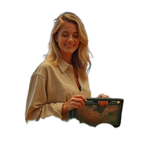 staff, jacket, jewelry, hilary transparent PNG cut-out