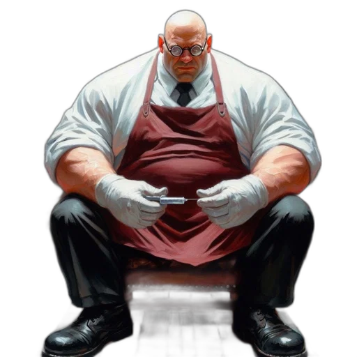 food, robot, jacket, staff transparent PNG cut-out