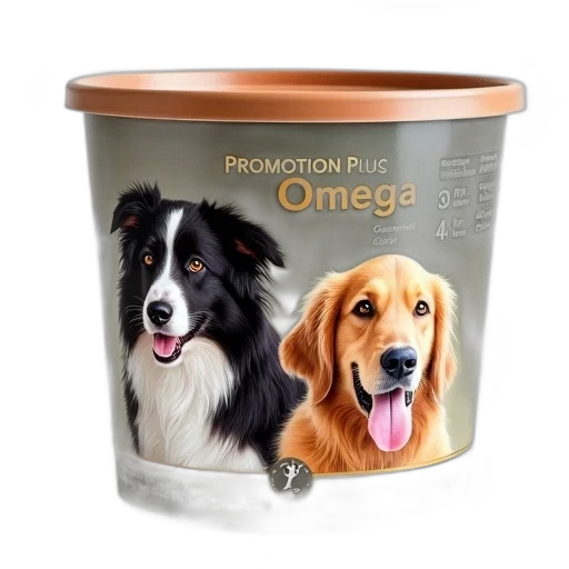 food, photorealistic, container, dog transparent PNG cut-out