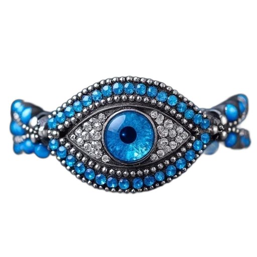 jewelry, mask, crown, blue transparent PNG cut-out