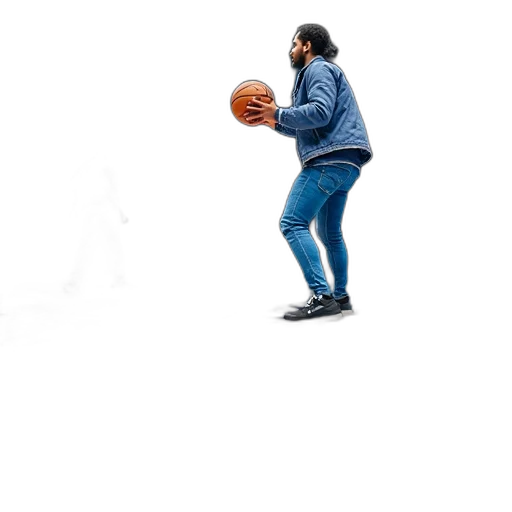 jacket, shoes, hair, creature transparent PNG cut-out