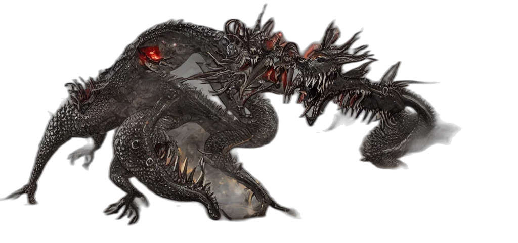 dragon, creature, weapon, animal transparent PNG cut-out