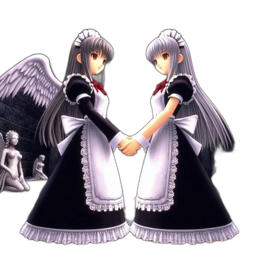 pixel art, concept art, 3d render, anime transparent PNG cut-out