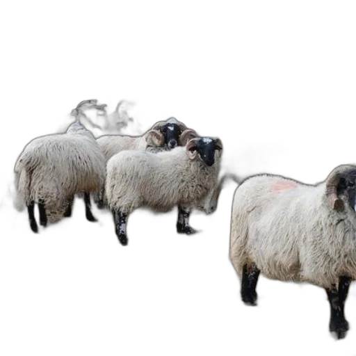 animal, 3d render, photorealistic, group transparent PNG cut-out