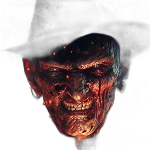 face, mask, hat, creature transparent PNG cut-out