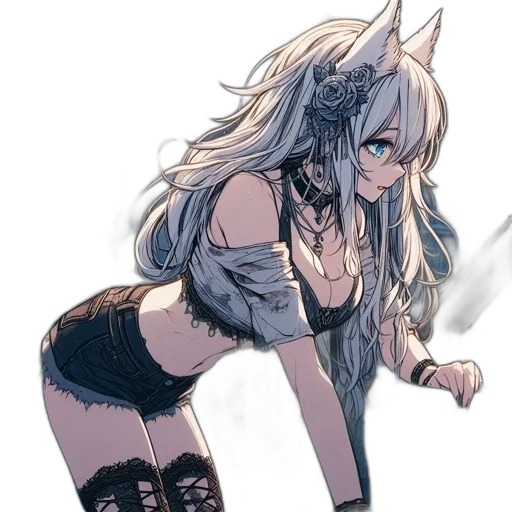 staff, dress, dragon, creature transparent PNG cut-out
