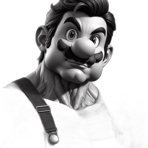 face, mask, staff, concept art transparent PNG cut-out