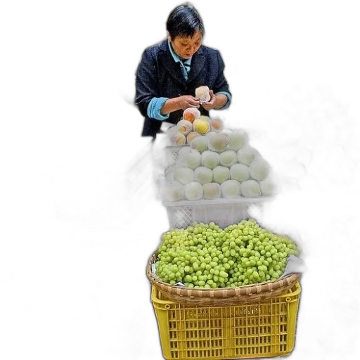 food, staff, photorealistic, 3d render transparent PNG cut-out