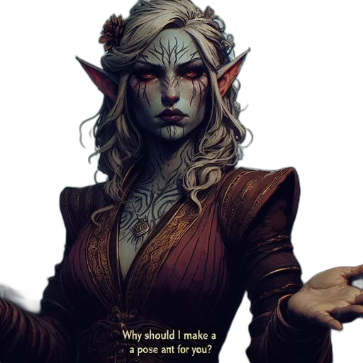 staff, face, fantasy art, concept art transparent PNG cut-out