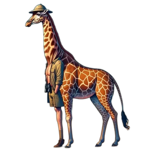 animal, staff, creature, weapon transparent PNG cut-out