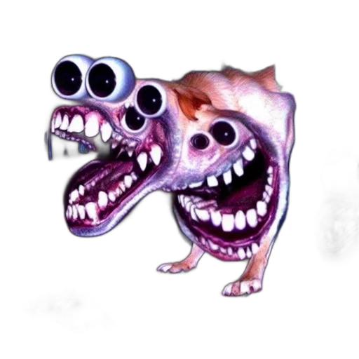 creature, animal, mask, weapon transparent PNG cut-out