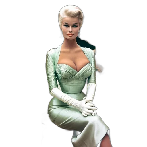 dress, comic book art, photorealistic, 3d render transparent PNG cut-out