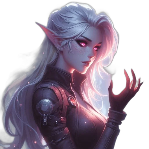 dragon, face, staff, fantasy art transparent PNG cut-out