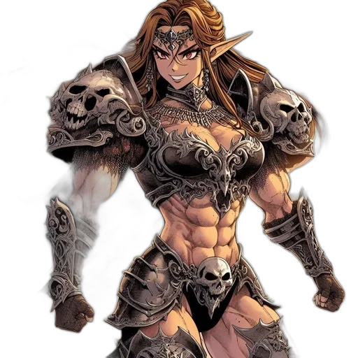 fantasy art, comic book art, concept art, pixel art transparent PNG cut-out