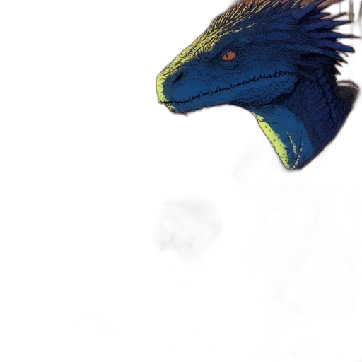 dragon, creature, animal, staff transparent PNG cut-out