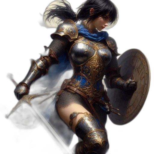 sword, weapon, staff, fantasy art transparent PNG cut-out