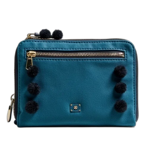 blue, zipper, case, dark transparent PNG cut-out