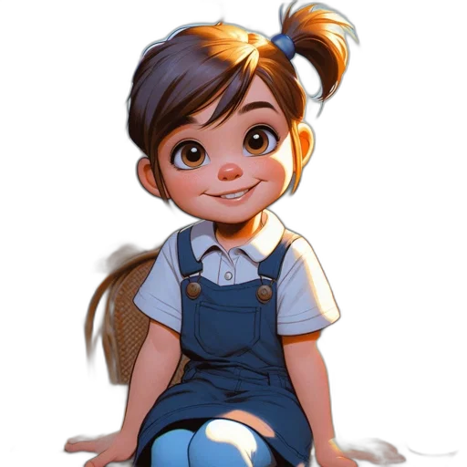 staff, dress, face, cartoon transparent PNG cut-out