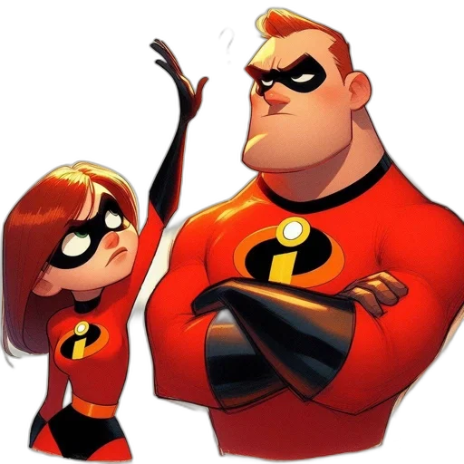 comic book art, concept art, cartoon, 3d render transparent PNG cut-out