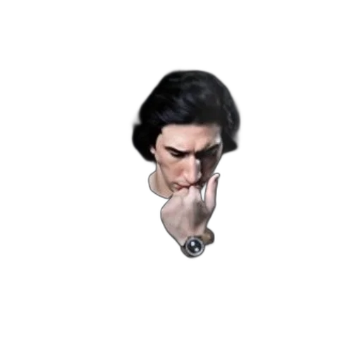 face, hair, mask, jewelry transparent PNG cut-out