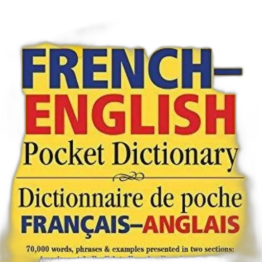 staff, jacket, bilingual, dictionary transparent PNG cut-out