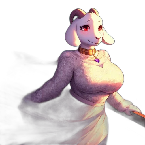 dress, staff, creature, animal transparent PNG cut-out