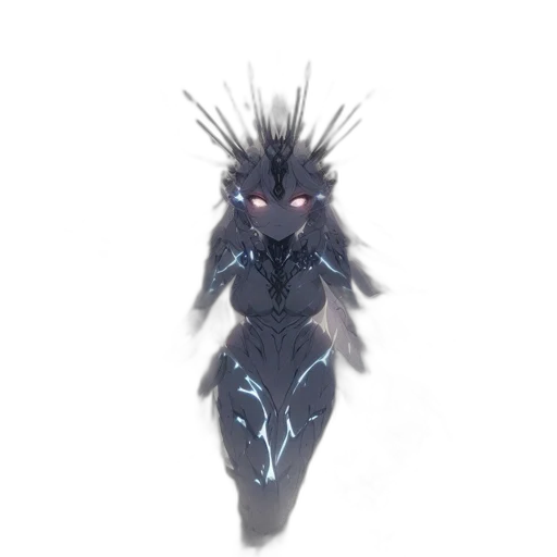creature, hair, mask, dragon transparent PNG cut-out