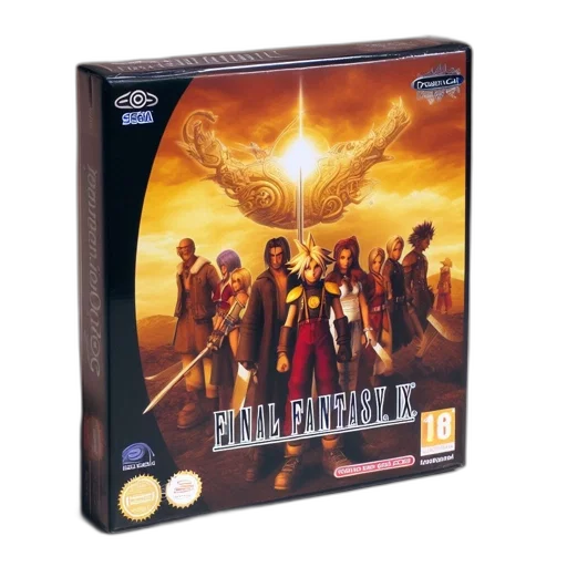 orange, final, fantasy, box transparent PNG cut-out