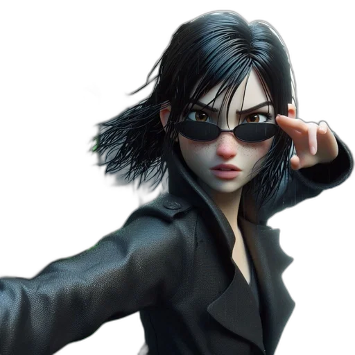 jacket, cyberpunk, concept art, photorealistic transparent PNG cut-out