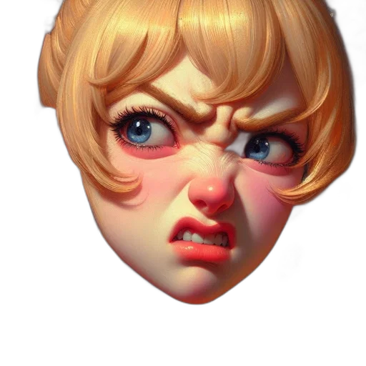 face, mask, creature, crown transparent PNG cut-out