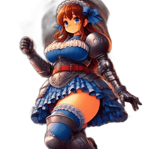 dress, robot, weapon, sword transparent PNG cut-out