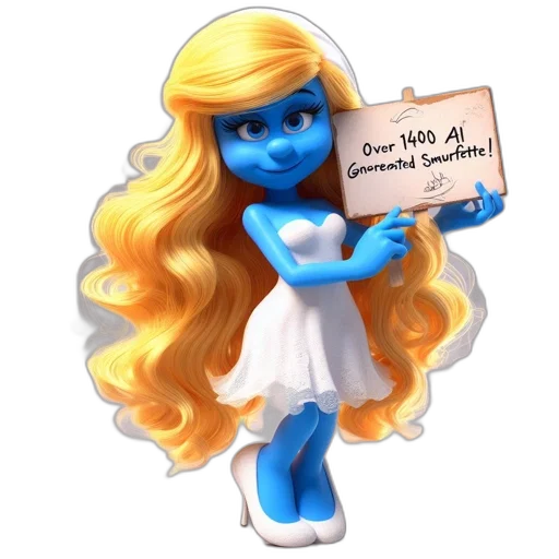 dress, staff, 3d render, cartoon transparent PNG cut-out