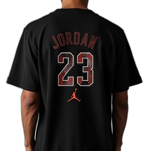 jordan, icon, tee, black transparent PNG cut-out
