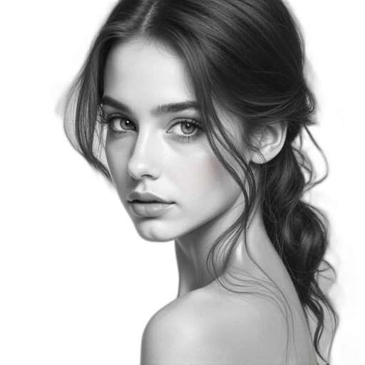face, hair, jewelry, crown transparent PNG cut-out