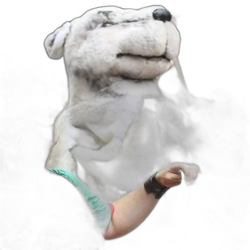 animal, mask, staff, creature transparent PNG cut-out