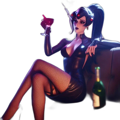 concept art, fantasy art, pixel art, cyberpunk transparent PNG cut-out